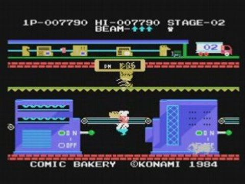 Comic Bakery (Konami - 1984) MSX