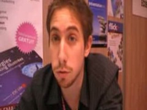 Lionel Damm au salon des micro entreprises