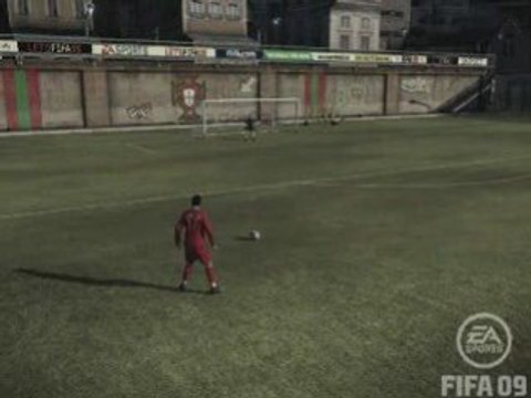 Coup franc magnifique de christiano