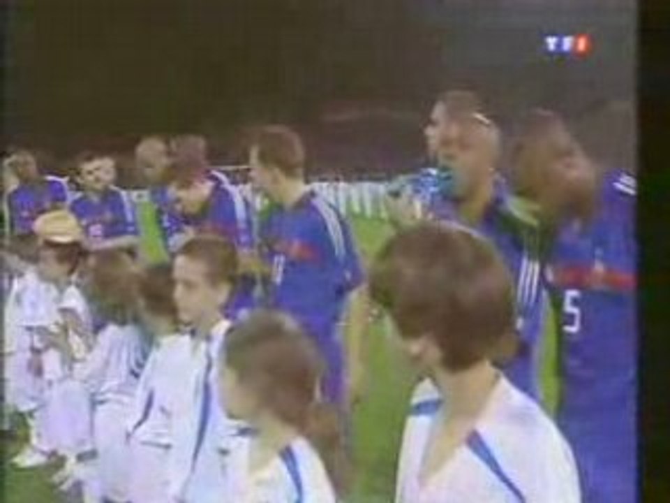 Israel - France : La Marseillaise Sifflée