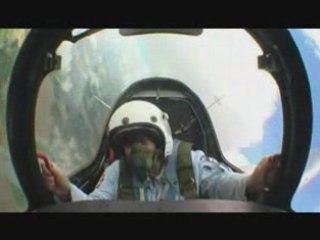 Vol en avion de chasse Fouga Magister