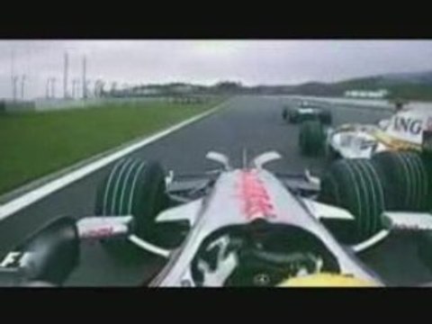 Fuji Gp 2008 Alonso vs Hamilton