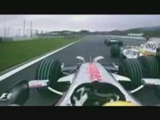 Fuji Gp 2008 Alonso vs Hamilton