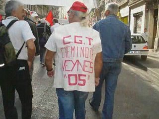 MANIFESTATION RETRAITES MARSEILLE OCTOBRE 2008