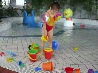 Mes zouaves a la piscine !!!!