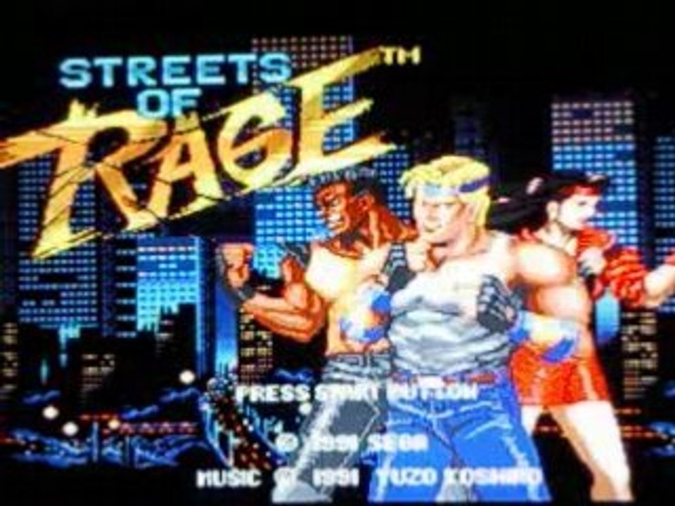 Street of Rage sur Megadrive (émulateur) beat them all