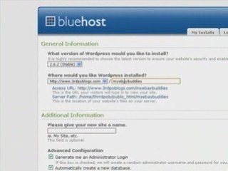 Tek Minute: 5 Minute WordPress install on BlueHost