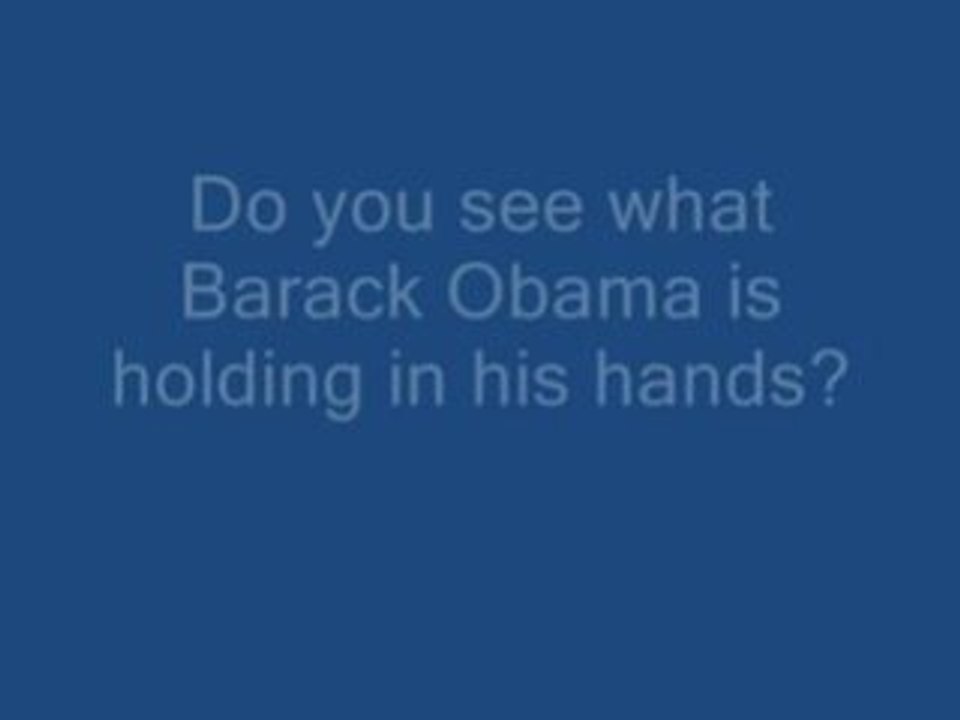Barack Obama, a découvert?