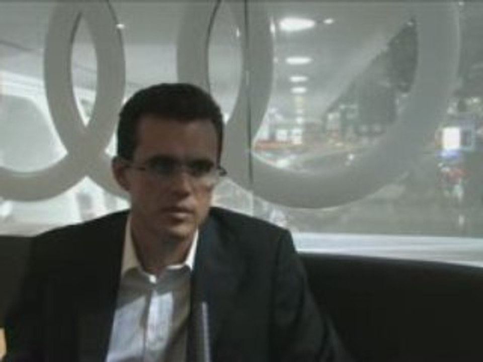Mondial de l'auto - Interview Audi