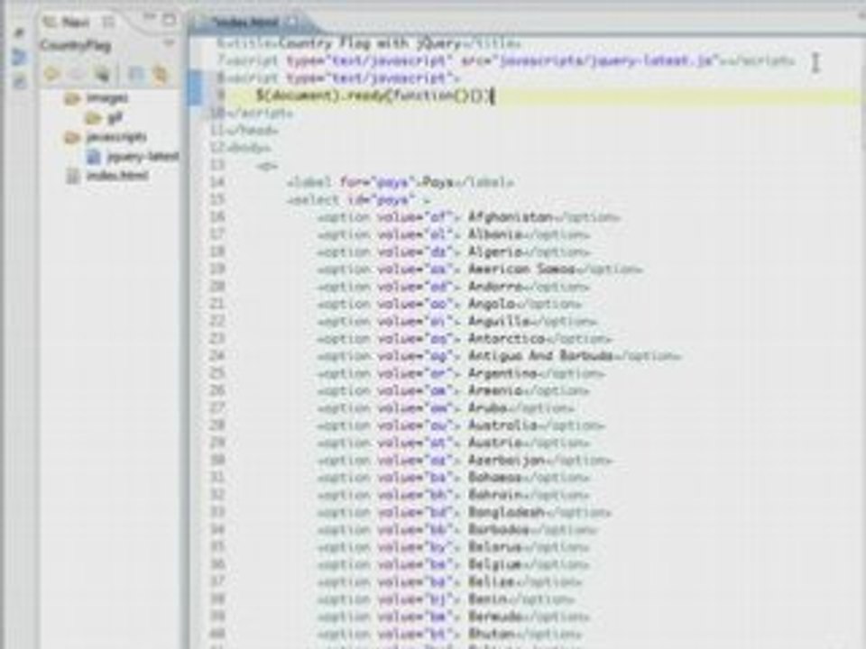 Changer une image avec un evenement javascript
