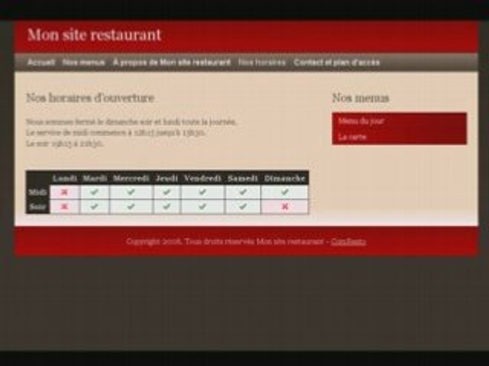 ComResto, création et hébergement de sites pour restaurants