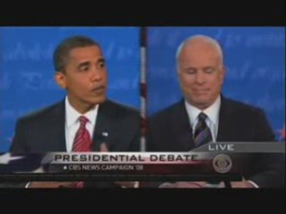3e débat : Obama, McCain, et... "Joe le plombier" (VOSTF)