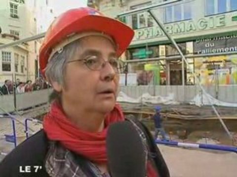 Ouverture des sarcophages à Angers