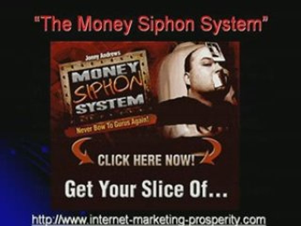 Money Siphon System for Affiliate Marketing