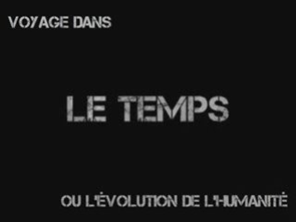 Le temps présentation