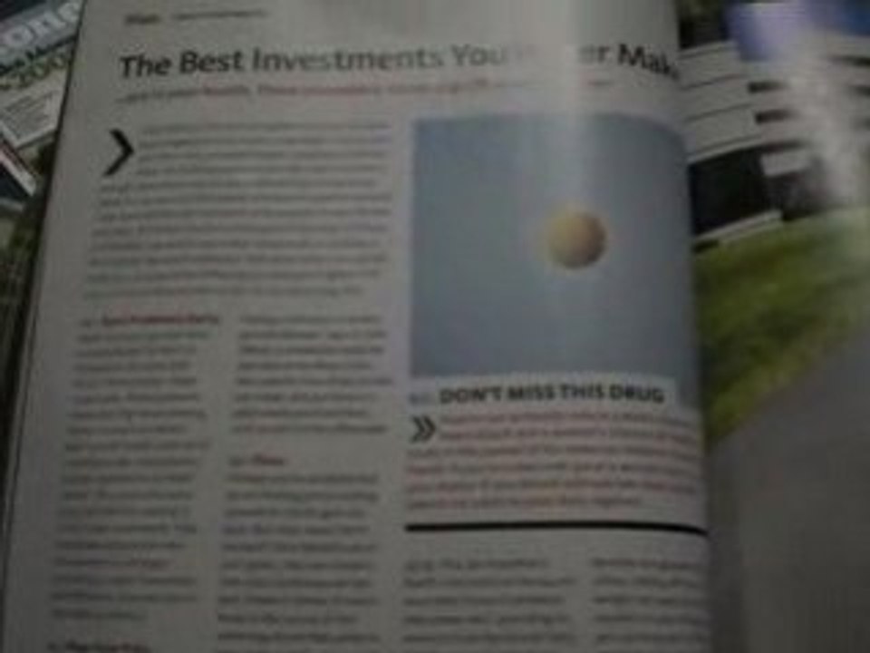 The Best Investment You'll Ever Make is in your Health.