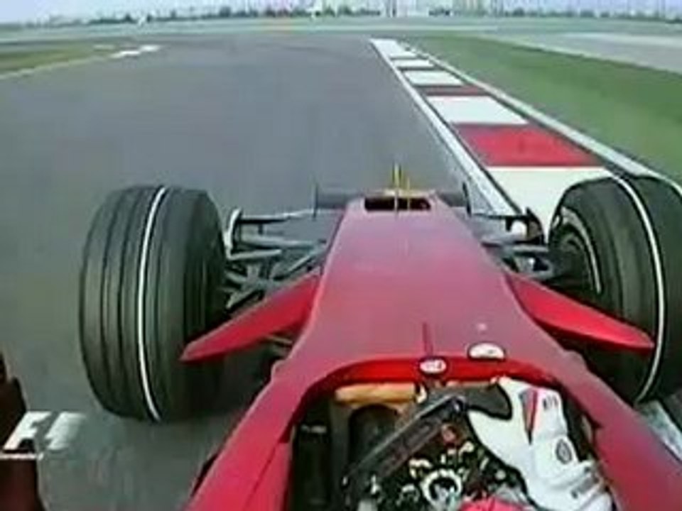 F1 2008 Grand Prix de Chine essai libre 3 Kimi Raikkonen