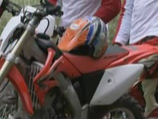 Princes William and Harry take part in charity bike rally