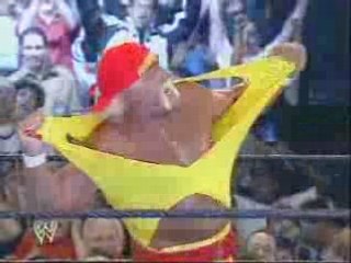 hogan saves hbk when he is attacked by daivari and hassan
