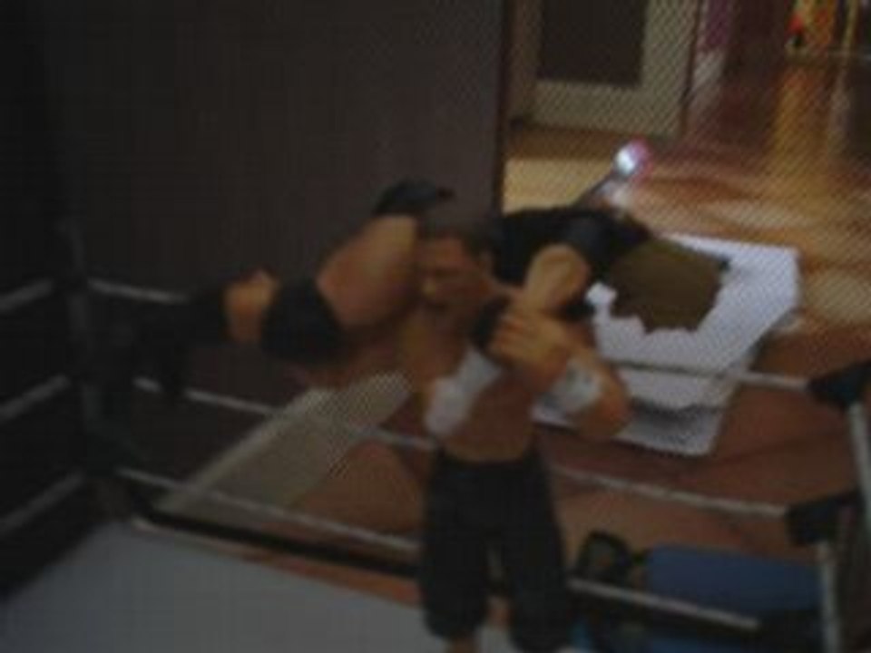 John Cena vs Triple H WWE Championship steel cage match