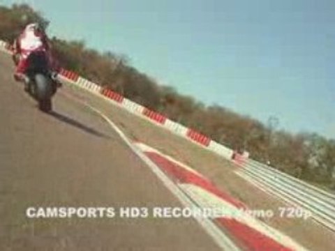 CAMERA EMBARQUEE HD MOTO - VIDEO CIRCUIT DIJON