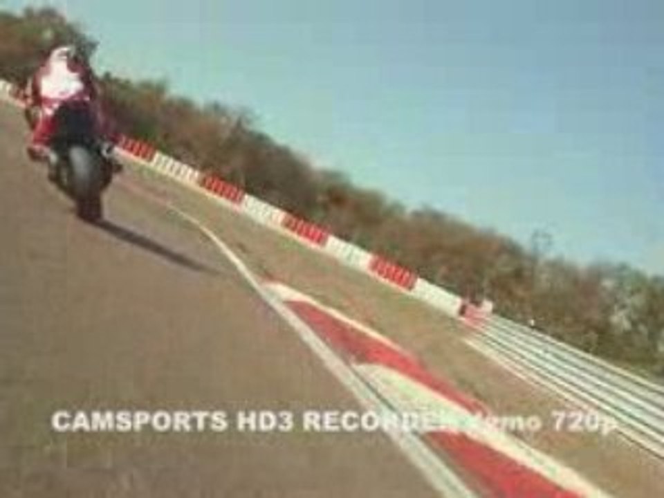 CAMERA EMBARQUEE HD MOTO - VIDEO CIRCUIT DIJON