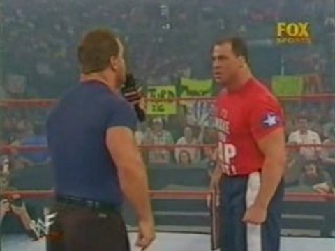 Benoit steals Kurt Angle's Gold Medals
