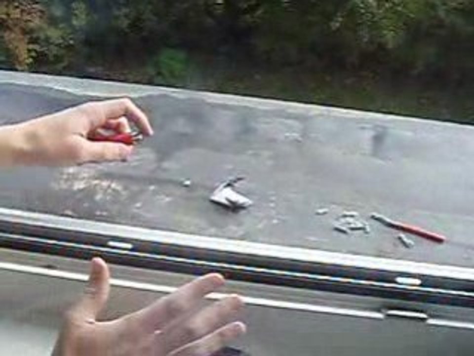 Poudre de pétard rouge en combustion