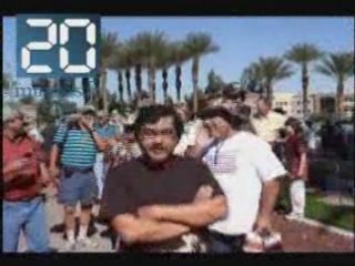 Скачать видео: A Las Vegas, avec les supporteurs de Sarah Palin