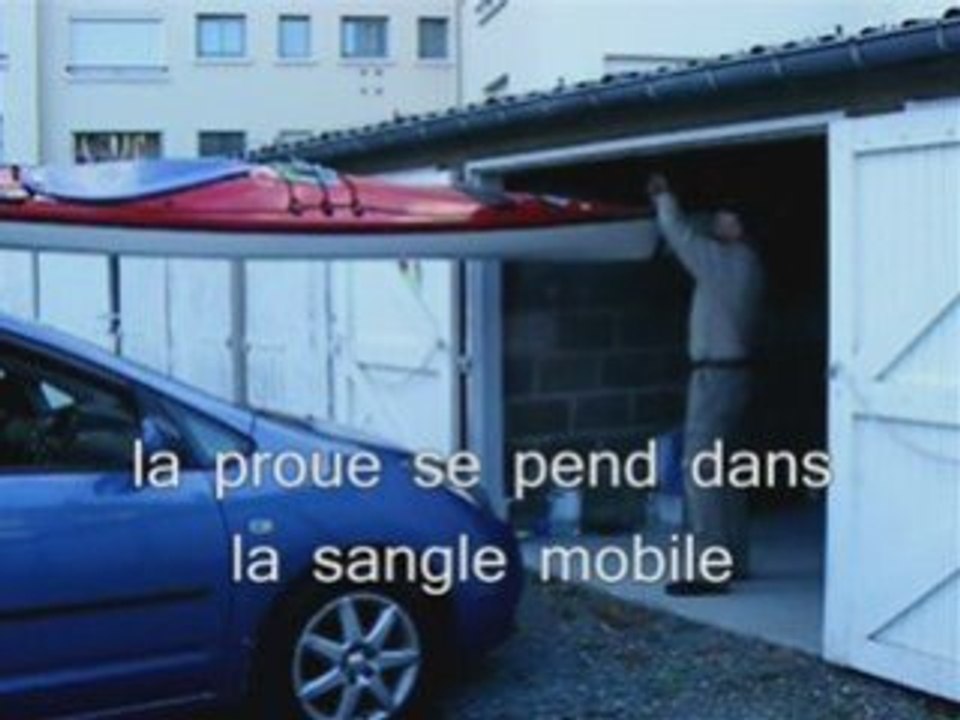 Kayak et Garage facile! Easy kayak hanging