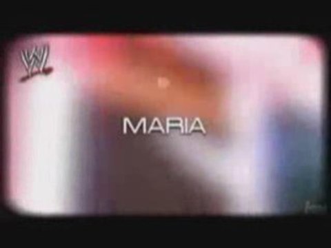 Maria entrée + finisher Smackdown VS Raw 2009 !
