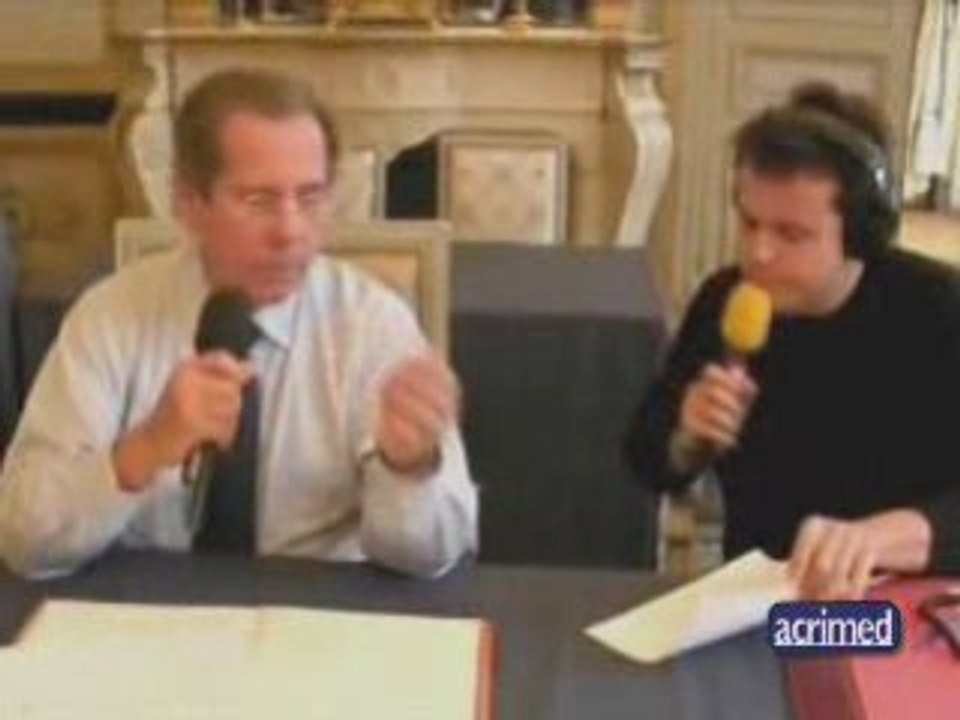 Nicolas Demorand et Jean-Louis Debré - France Inter