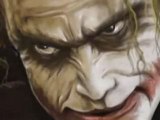 The Joker and The Dark Knight - Speed Painting