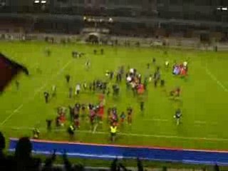 ASBH 24 - 23 RCT (17/02/08) : Ambiance à la fin du match