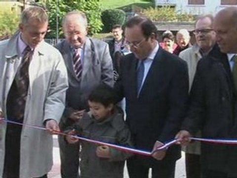 TULLE INAUGURATION TRAVAUX ALVERGE 2008