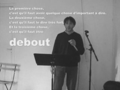 Assis ! Debout ! Couché !