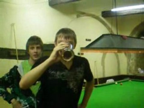 Me drinking a Bare amount of beer