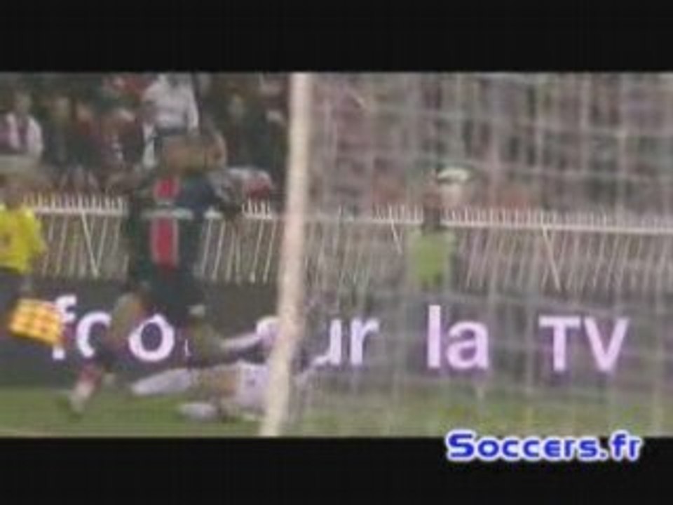 PSG-Lorient 2-2 but Hoarau