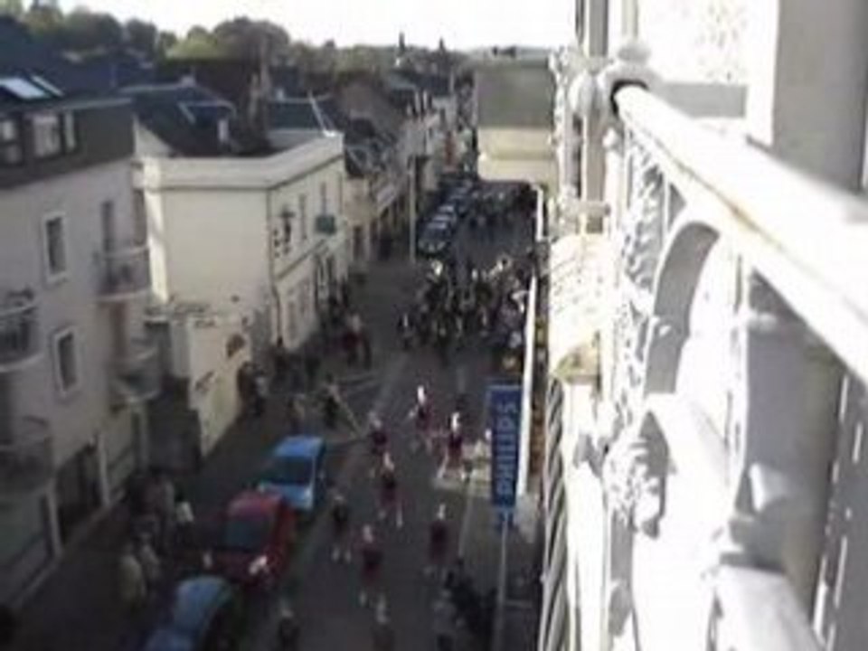 Fanfare et majorettes