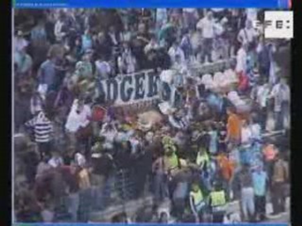 Bagarres marseille Ultras vs Puta Guardia merdrid