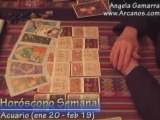 Horoscopo Acuario 19 al 25 de octubre 2008 - Lectura Tarot