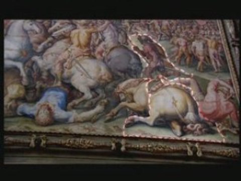 Leonard de vinci chefs d'oeuvres masques 2x5