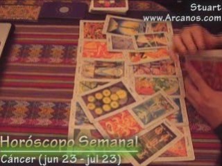 Horoscopo Cancer 19 al 25 de octubre 2008 - Lectura Tarot
