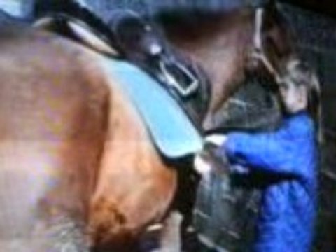 Souvenirs Enfance =F Mélanie Equitation charly