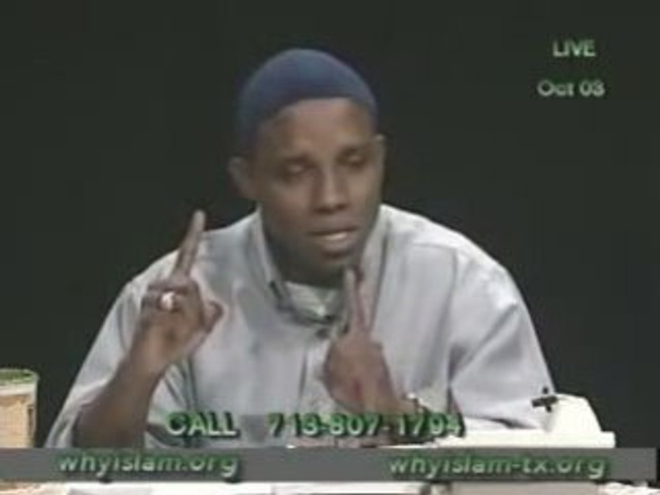 American Woman became muslim on TV Show !! Live