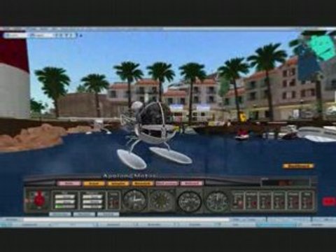 Helicopter Bell47 By Apolon Motors in Second life