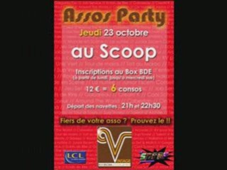 Teaser Soirée des Assos 2008