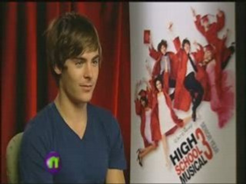 Newsround interview Zac Efron & Ashley Tisdale 7-10-08
