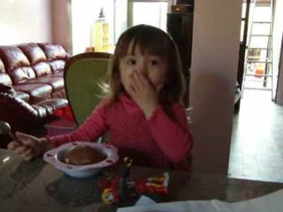 Having Breakfast