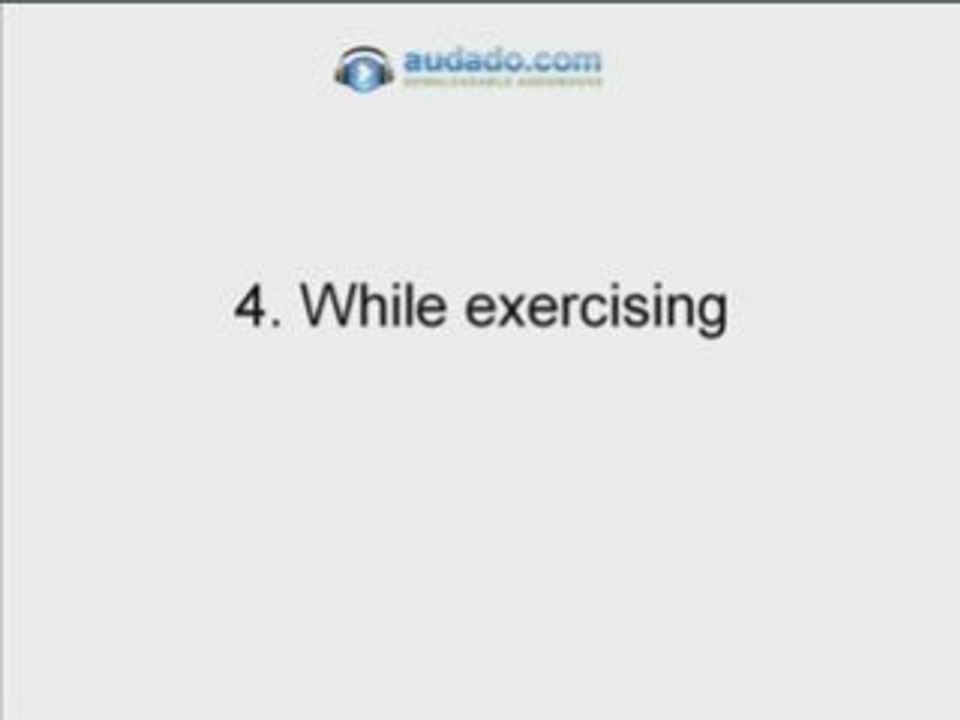 Enjoy audiobooks on the road commuting